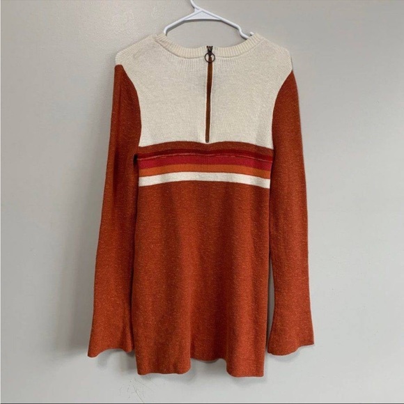 Free People Color-block Sweater Dress - Picture 5 of 6